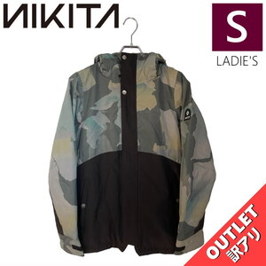 【OUTLET】 NIKITA SITKA JKT MOUNTAIN CAMO Sサイズ レディース スノーボード ジャケット