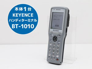 KEYENCE キーエンス ハンディターミナル BT-1010 本体1台 新品互換バッテリー交換済み 初期化済み M88H 中古