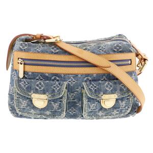 LOUIS VUITTON （ルイヴィトン） バギーPM バッグ ショルダー/メッセンジャーバッグ Monogram Denim Blue M95049 used:B [ROR]