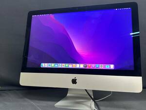 【良品♪】Apple iMac 2015 21.5インチ (A1418)[Core i5 5250U 1.6GHz/RAM:8GB/HDD:1TB]Montery 動作品 