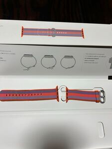 Apple Watch スポーツバンド オレンジ アップルウォッチ　純正ベルト 38mm/40mm/41mm対応 