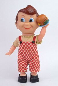 1970’s BIG BOY ビッグボーイ ビンテージ ソフビ TOY 黒靴 DAKIN社製 検 貯金箱 アドバタイジング ハンバーガー レストラン 企業 アメリカ