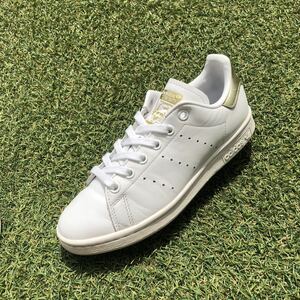 美品22 adidas STANSMISTH アディダス スタンスミス HT214