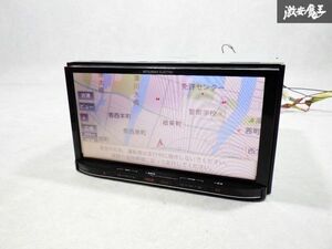 動作OK 保証付 即納 三菱 NR-MZ03 メモリーナビ カーナビ CD DVD Bluetooth ワンセグ チューナー 地図データ 2014年