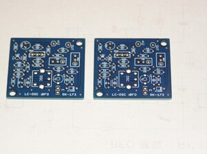 BFO基板 2枚で1set ：　IF=455kHz用 ：LCでOSCさせるBFO基板 RK-173