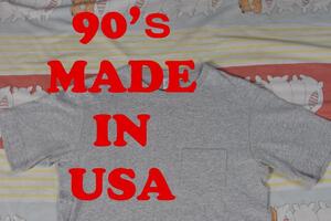 90’ｓ ポケットTシャツ 12863c ビンテージ 00 80 90 70