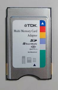 KN1094 【現状品】 TDK Multi Memory Card Adapter TMA41V