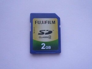 FUJIFILM　SDカード　2GB