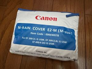 非売品 Canon カメラレインコート M