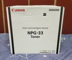 新品 未開封 Canon NPG-33 純正トナー キャノン BLACK 黒 純正カードリッジ 保管品 ②