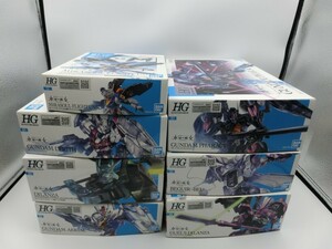 【BS01-40】【140サイズ】未組立/ガンプラ HG 水星の魔女シリーズ ガンダム エアリアル ファラクト など7種セット/※外箱傷み有