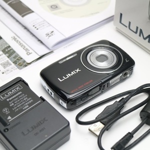 超美品 DMC-S1 ブラック 即日発送 Panasonic LUMIX デジカメ 本体 あすつく 土日祝発送OK