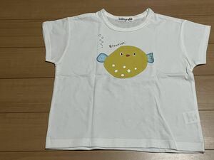 ★未着用新品！mimorand☆フグのデザインがおしゃれ！半袖Tシャツ 110☆送料140円★