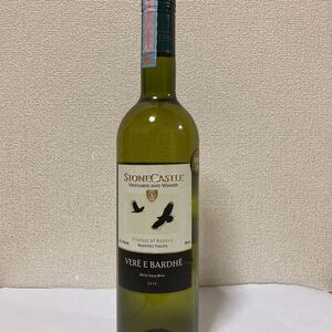 【未開封】コソボ 白 ワイン ストーン キャッスル 2015 年 vineyards and winery stone castle Kosova 750 ml wine white 古 酒 ヨーロッパ