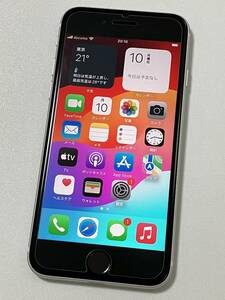 SIMフリー iPhoneSE2 64GB White シムフリー アイフォンSE 2 第二世代 第2世代 ホワイト au UQ softbank docomo SIMロックなし A2296 100%