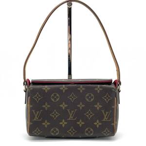 1円 LOUIS VUITTON ルイヴィトン モノグラム レシタル ショルダーバッグ ハンドバッグ M51900