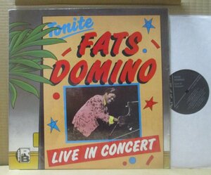 FATS DOMINO/LIVE IN CONCERT/