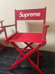  送料無料 supreme 19ss Director’s Chair red シュプリーム ディレクター チェア 赤 木製 折りたたみ アウトドア キャンプ