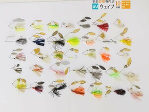 ダイワ スティーズ スピナーベイト・ラッキークラフト B-MH・エバーグリーン Dゾーン 他 計35点 スピナー、バズベイトセット