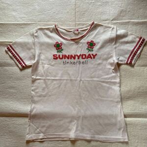 ティンカーベルの半袖カットソー　sunny day 140