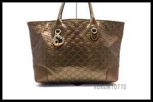 希少美中古■GUCCI グッチシマ レザー トートバッグ グッチ■1128mk4621261