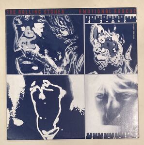 【当時物】レコードThe Rolling Stones Emotional Rescue 国内盤　ローリングストーンズ