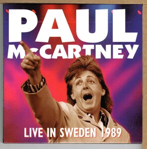 【中古CD】PAUL McCARTNEY / LIVE IN SWEDEN 1989　紙ジャケット