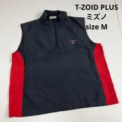 T-ZOID PLUS ミズノ ティーゾイド ハーフジップ　ベスト 古着　ゴルフ