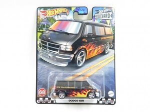 f1/007）ホットウィール プレミアム DODGE VAN ダッジバン 68 BOULEVARD ブールバード