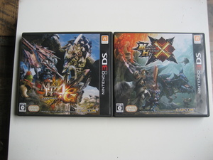 □■□NINTENDO 3DS モンスターハンター4+X（cross）セット□■□