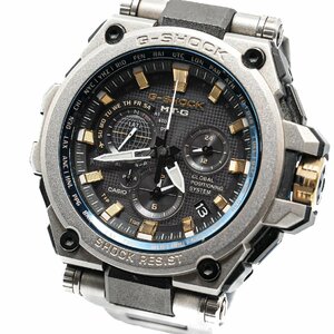 1円 稼働 美品 箱/保証書/コマ2付 CASIO G-SHOCK Gショック MT-G GPS ハイブリッドソーラー MTG-G1000 700本限定 QZ 腕時計 041320240528