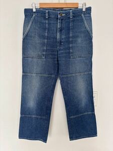 希少 ! 80s Lee USA製 ダブルニー デニムパンツ ビンテージ ☆ 60s 50s levis 501 505 70505 506 LEENS 101j 101z 91-j 91-b gジャン