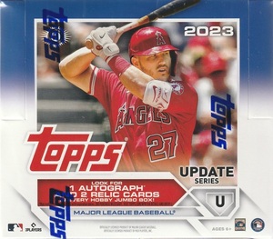 MLB 2023 TOPPS UPDATE SERIES JUMBO 1BOX