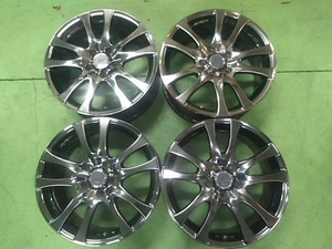 WORK STEEZ ASPA 17×7J 5H PCD114.3 +53 4本SET (H24033) s