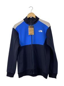 THE NORTH FACE◆AMBITION JACKET_アンビションジャケット/L/ポリエステル/BLU/無地