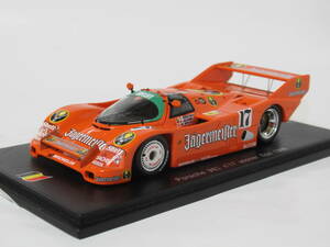 1/43 ポルシェ 962 イエーガーマイスター #17 スパ Winner 1986