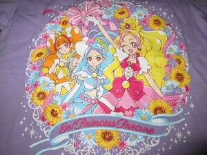 ☆新品♪プリンセスプリキュア半袖Ｔシャツパープル１１０ｃｍ☆