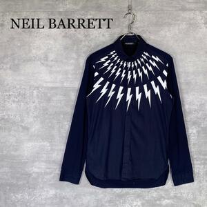 『NEIL BARRETT』ニールバレット (38) サンダーボルト長袖シャツ