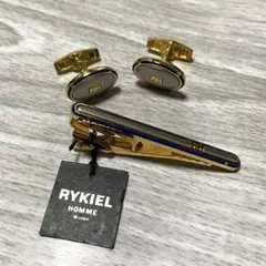 RYKIEL HOMME カフスリンクス ネクタイピンク 新品未使用品