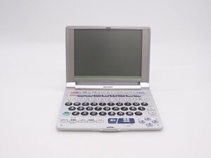 ★1スタ!!【動作確認済み】SHARP シャープ 薄型 コンパクト 電子辞書 Papyrus PW-9912K m5-43338 ｍ_z