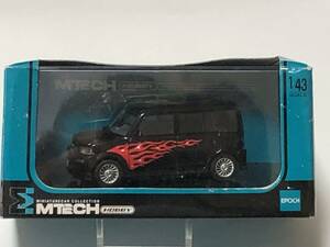 Mテック ミムテック トヨタ ビービー bB ブラック ファイヤーパターン TOYOTA　MTECH TOYOTA bB 1/43 エポック社