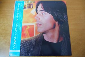 Q4-252＜帯付LP/美品＞ジャクソン・ブラウン / ホールド・アウト