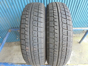 ブリヂストン ICEPARTNER 2　155/65R14　2本　9分溝　程度良好！