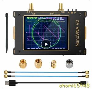 KJ014:Narovnaベクトルネットワークアナライザー アンテナ SAA-V2 10khz〜3ghz hf vhf uhf ケース測定デュプレクサ 3.2タッチスクリーン