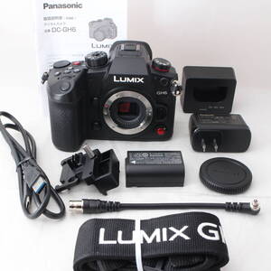 ☆美品・ショット数477☆ Panasonic LUMIX GH6 ボディ DC-GH6 マイクロフォーサーズ パナソニック ルミックス ミラーレス一眼カメラ #3093