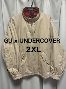 GU Undercover 2XL パデットツイルブルゾン 312-338425 ジーユー アンダーカバー アンカバ ジャケット