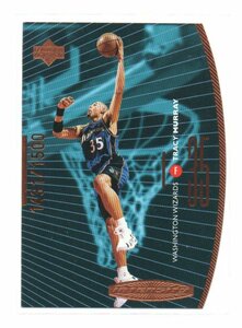 1998-99 Upper Deck NBA Basketball [TRACY MURRAY] INTENSITY Quantum Insert Bronze Parallel Die-cut Card 1431/1500 WIZARDS