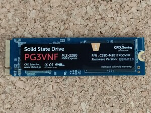 CFD PG3VNF M.2 2280 PCIe NVMe 1TB 【SSD】