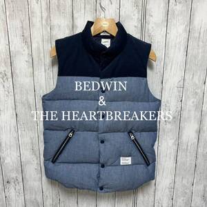 美品！BEDWIN&THE HEARTBREAKERSダウンベスト！