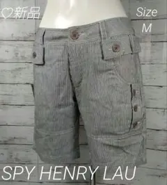 ♡新品 SPY HENRY LAU コットン コードレーン ショートパンツ